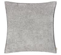 Evans Lichfield Buxton Chenille Reversible Square Cushion in Grey | Size: 50 cm x 50 cm Evans Lichfield Grey 50 cm x 50 cm