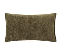 Buxton Chenille Reversible Rectangular Cushion Evans Lichfield Pale Green 30cm x 50cm