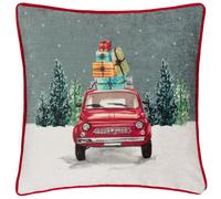Evans Lichfield Car Scene Printed Polyester Filled Cushion