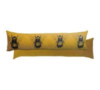 Evans Lichfield Gold Bee Velvet Printed Draught Excluder Evans Lichfield Gold