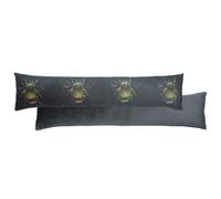 Evans Lichfield Gold Bee Draught Excluder, Dark Grey, 86 x 18 cm
