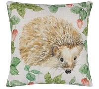 Evans Lichfield Grove Hedgehog Polyester Filled Cushion, 43 x 43 cm