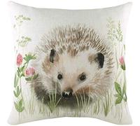 Evans Lichfield Hedgerow Hedgehog Cushion Cover, Multi, 43 x 43cm