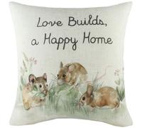 Evans Lichfield Hedgerow Mice Mice Feather Rich Cushion