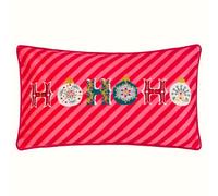 Evans Lichfield Hohoho Velvet Piped Feather Rich Cushion