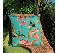Evans Lichfield Hummingbird Outdoor Polyester Filled Cushion - Twin Pack