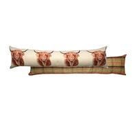 Evans Lichfield Hunter Highland Cow Draught Excluder Cover (5025532544025)