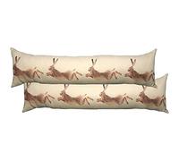 Evans Lichfield Hunter Leaping Hare Draught Excluder, Multi, 92 x 23 cm
