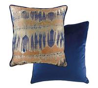 Evans Lichfield Inca Cushion Cover, Royal, 43 x 43cm