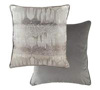 Evans Lichfield Inca Cushion Cover, Steel Grey, 43 x 43 cm