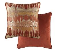 Evans Lichfield Inca Feather Filled Cushion, Terracotta, 43 x 43cm