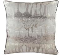 Evans Lichfield Inca Jacquard Metallic Feather Rich Filled Cushion