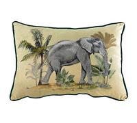 Evans Lichfield Kibale Elephant Feather Filled Cushion, Multi, 35 x 50cm
