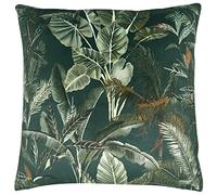 Evans Lichfield Kibale Leaves Cushion Cover, Multi, 43 x 43 cm