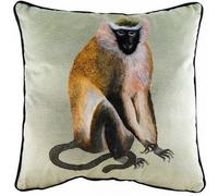 Evans Lichfield Kibale Monkey Jungle Monkey Feather Rich Cushion