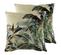 Evans Lichfield Kibale Scene Twin Pack Polyester Filled Cushions, Multi, 43 x 43cm