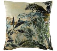 Evans Lichfield Kibale Scene Tropical Feather Rich Filled Cushion