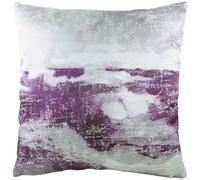 Evans Lichfield Landscape Cushion Cover, Steel/Purple, 43 x 43cm