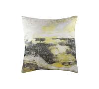 Evans Lichfield Landscape Polyester Filled Cushion, Grey/Ochre, 43 x 43cm
