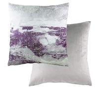 Evans Lichfield Landscape Polyester Filled Cushion, Steel/Purple, 43 x 43cm