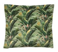 Evans Lichfield Manyara Leaves Botanical Feather Filled Cushion