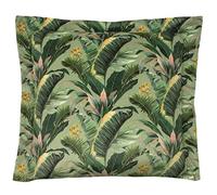 Evans Lichfield Manyara Leaves Velvet Feather Rich Filled Cushion