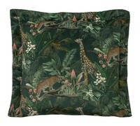 Evans Lichfield Manyara Leopard Botanical Feather Filled Cushion