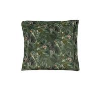 Evans Lichfield Manyara Zebra Tropical Printed Piped Cushion | Size: 50 cm x 50 cm Evans Lichfield Multicolor 50 cm x 50 cm