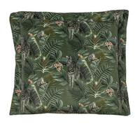 Evans Lichfield Manyara Zebra Velvet Polyester Filled Cushion