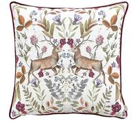 Evans Lichfield Mirrored Stag Cushion Cover
