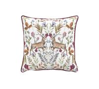 Evans Lichfield Mirrored Stag Polyester Filled Cushion