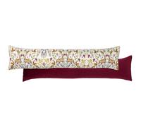Evans Lichfield Mirrored Stag Watercolour Printed Velvet Draught Excluder in Red Evans Lichfield Red