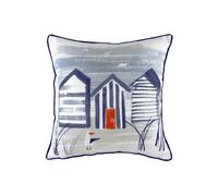 Evans Lichfield Nautical Beach Hand-Painted Watercolour Printed Cushion | Size: 43 cm x 43 cm Evans Lichfield Multicolor 43 cm x 43 cm