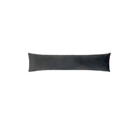 Evans Lichfield Opulence Soft Velvet Draught Excluder Cover in Dark Grey Evans Lichfield Dark Grey