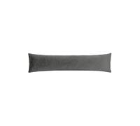 Evans Lichfield Opulence Soft Velvet Draught Excluder Cover in Grey Evans Lichfield Grey