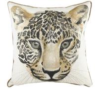 Evans Lichfield Safari Leopard Polyester Filled Cushion