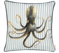 Evans Lichfield Salcombe Octopus Piped Cushion Cover