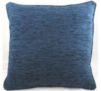 Evans Lichfield Savannah Chenille Cushion - Midnight Blue 22 x 22 inch Quality Cushions