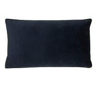 Evans Lichfield Sunningdale Feather Filled Cushion, Polyester, Midnight