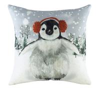 Evans Lichfield Snowy Penguin Cushions