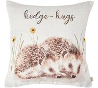 Evans Lichfield Woodland Hedgehugs Cushion Cover, Multicolour, 43 x 43 cm
