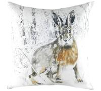 Evans Lichfield Xmas Hare Polyester Filled Cushion