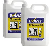 Evans Long Lasting Lemon Gel Multi Purpose Cleaner 2x5L Bottles