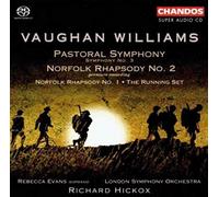 Evans:Lso:Hickox - VAUGHAN WILLIAMS RALPH - PASTORAL SYMPHONY/ NORFOLK RHA