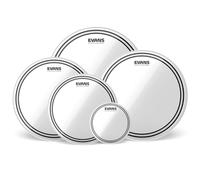 EVANS MEC2S Clear Marching Tenor Pack, 6, 10, 12, 13, 14 Inch