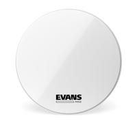 EVANS MX2 White Marching Bass Drum Head, 22 Inch