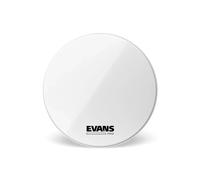 Evans MX2 White Marching Bass Drum Head, 20 Inch