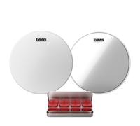 Evans B14G1RD Power Center Reverse Dot Coated 14" Drum Head
