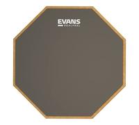 Evans RF12G RealFeel - Drum Practice Pad - Drum Pad - Drummer Practice Pad - Gum Rubber, Single Sided, 12 Inch