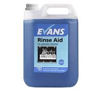 Evans Rinse Aid Multi Low Foam Cleaning Liquid 5 ltr, for Automatic Dishwash Machines, Bulk Buy, for Restaurants